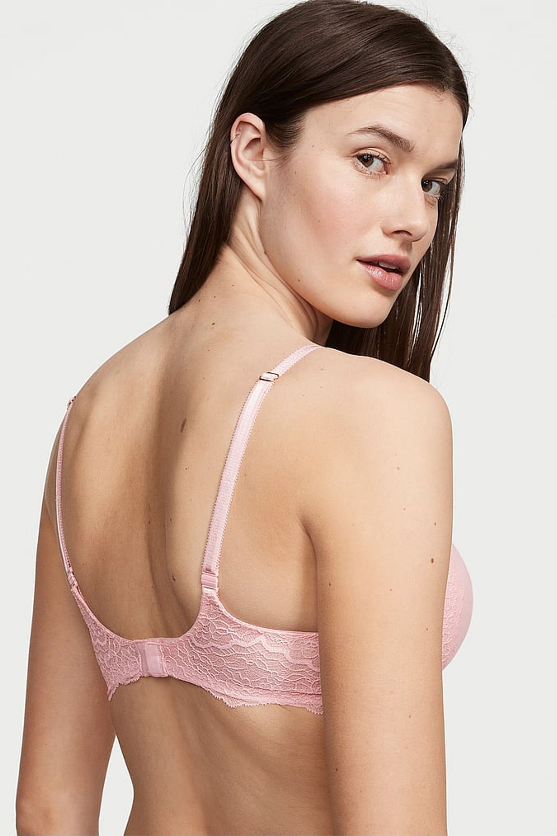 Victoria's Secret Pretty Blossom Pink Smooth Push Up Bra - Image 2 of 3