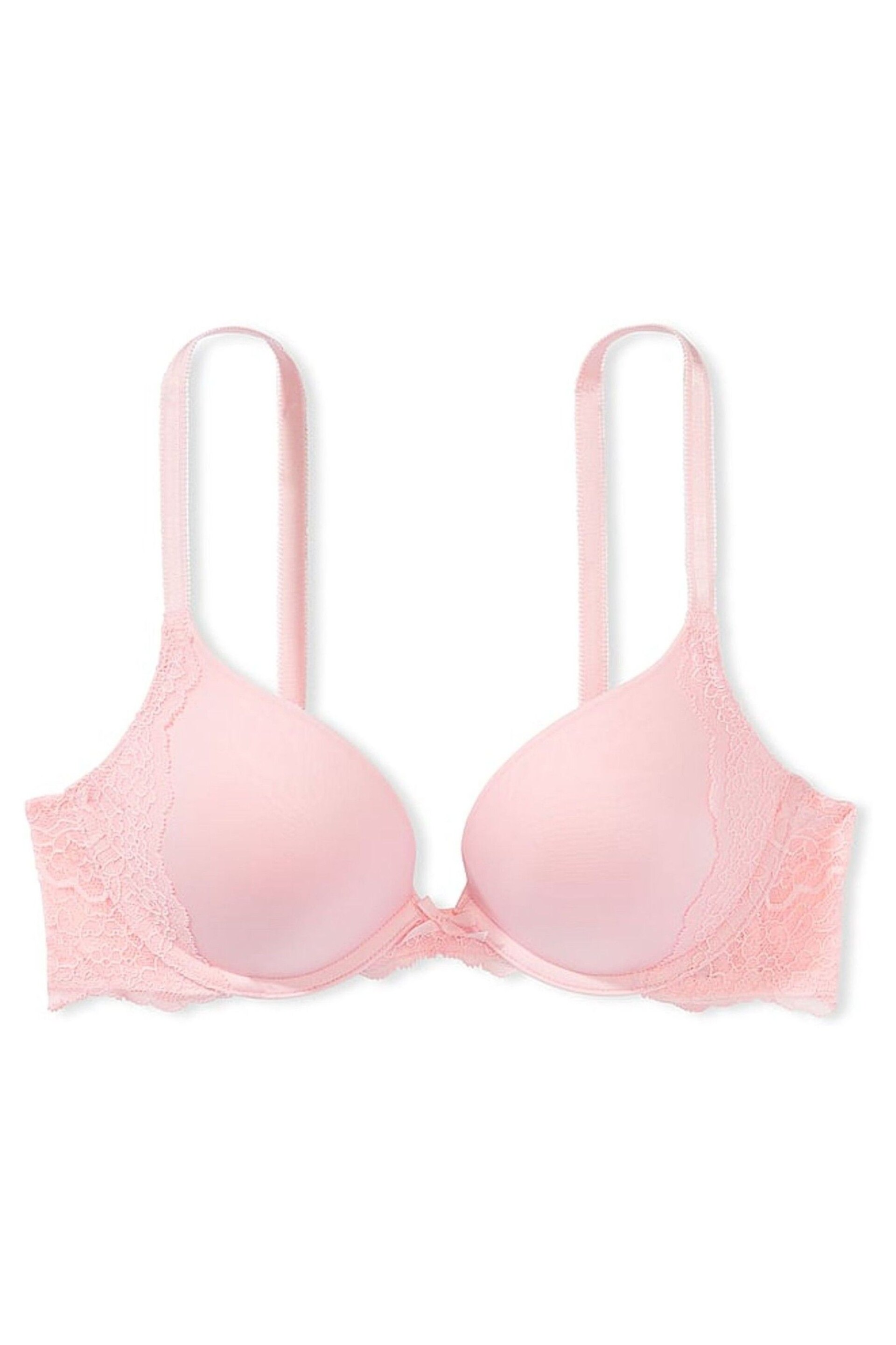 Victoria's Secret Pretty Blossom Pink Smooth Push Up Bra - Image 3 of 3