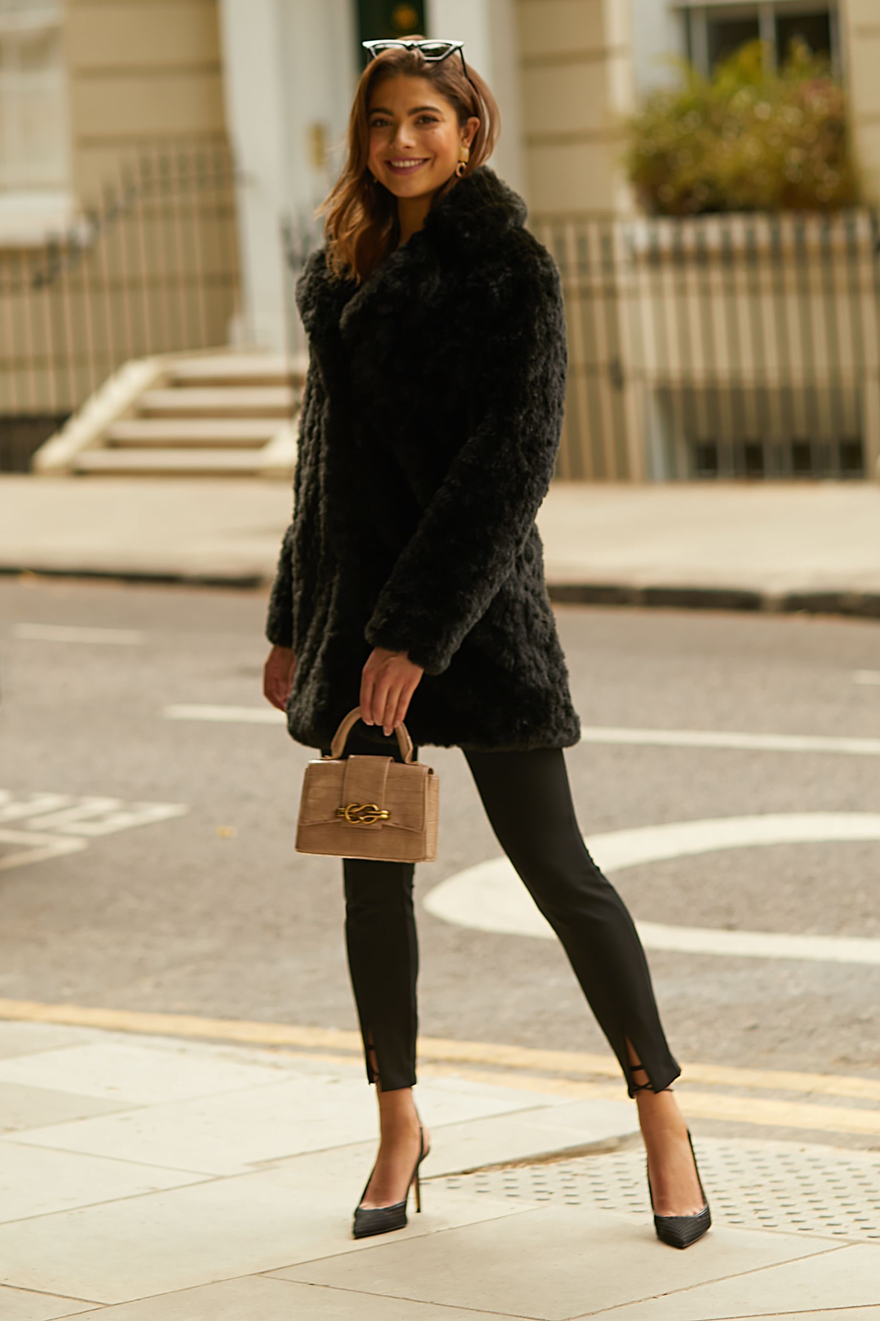 Fur jacket petite clearance