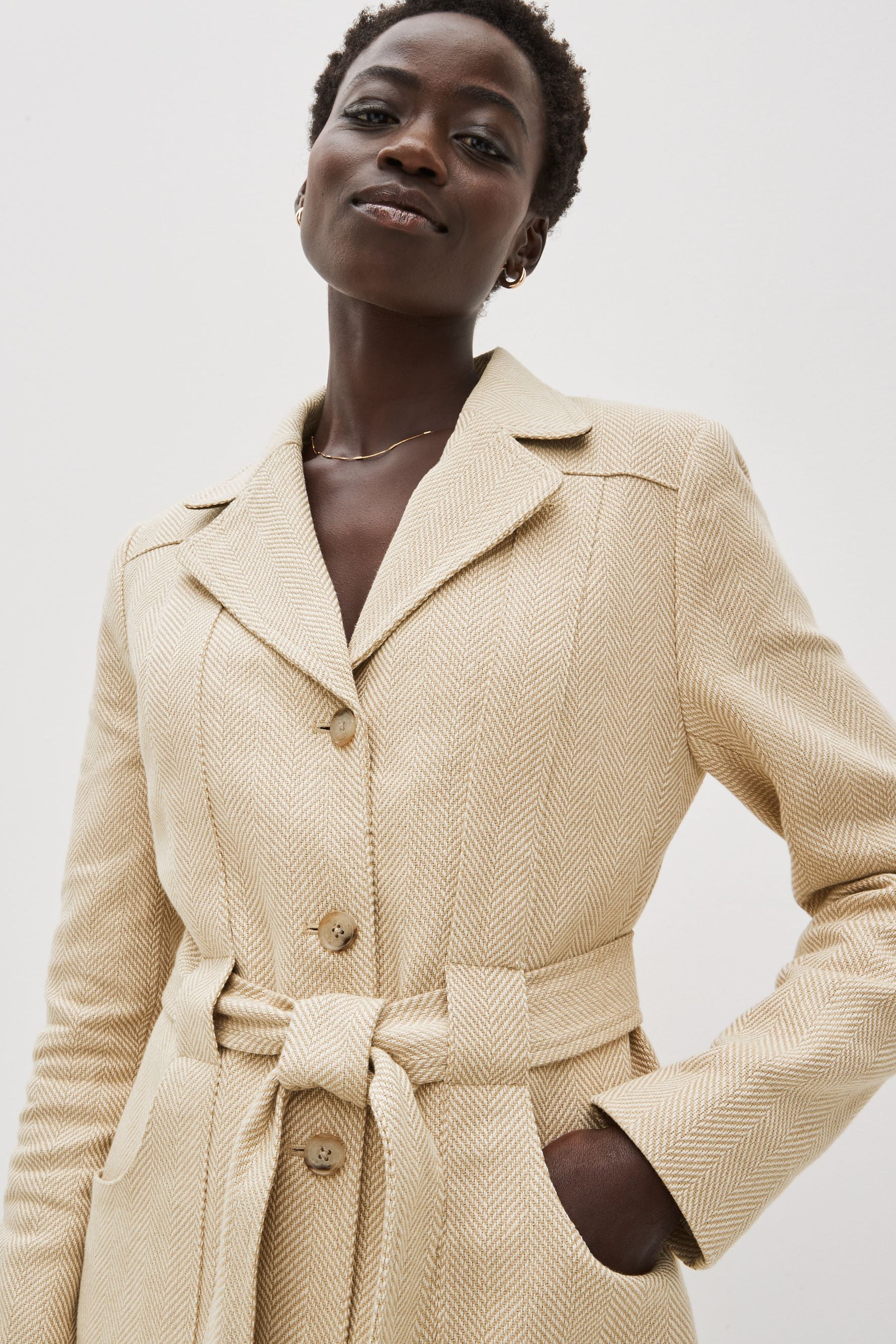 Banana republic beige coat shop