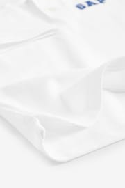 Gap White Logo Short Sleeve Polo Shirt (4-13yrs) - Image 4 of 4