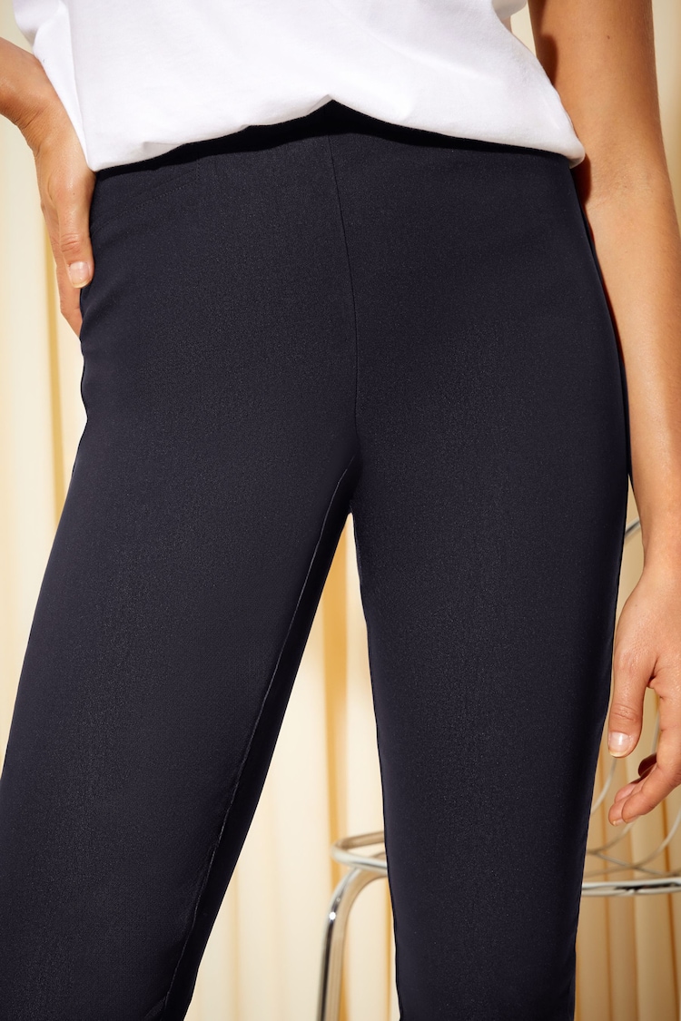 Friends Like These Navy Blue Blue Sculpting Stretch Trousers - Image 2 of 4