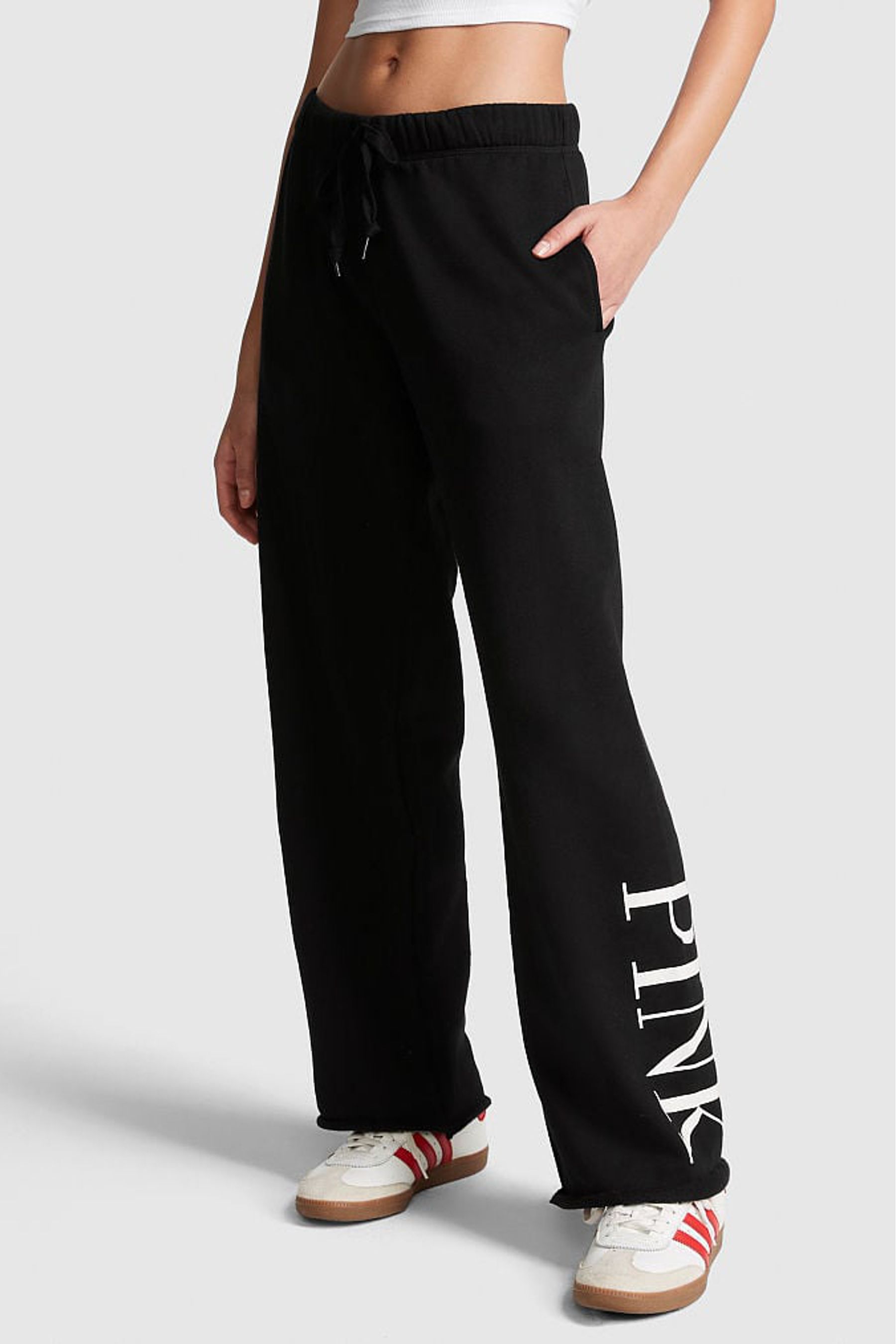 Victoria secret pink black joggers top