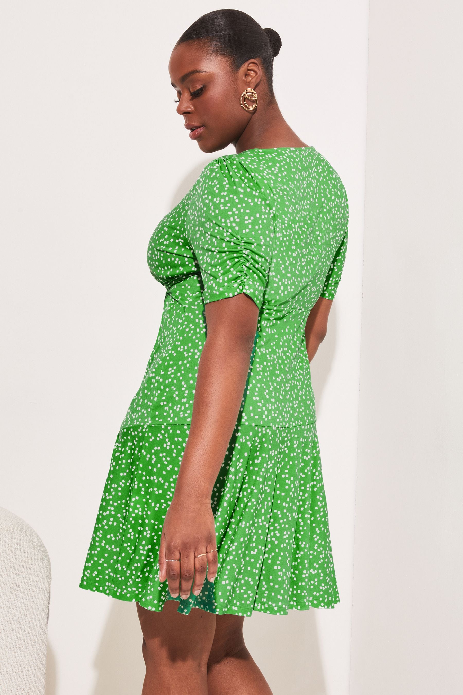 Jersey skater dress on sale