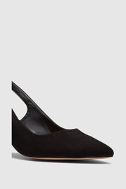 Novo Black Ice Cream Block Heel Slingback Court - Image 4 of 4