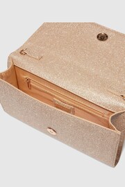 Novo Gold Arcadia Glitter Clutch Bag - Image 4 of 4