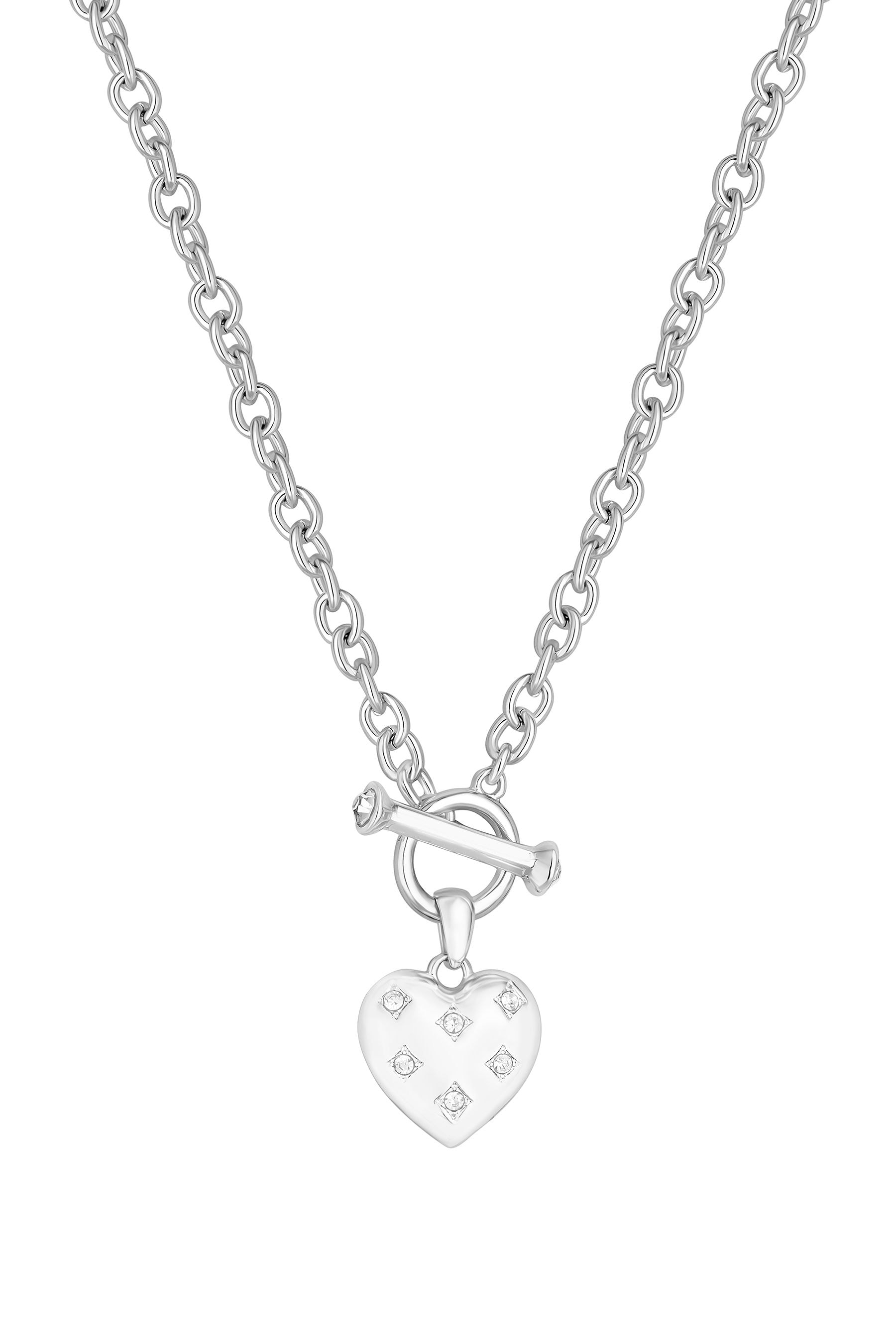 Lipsy heart necklace cheap