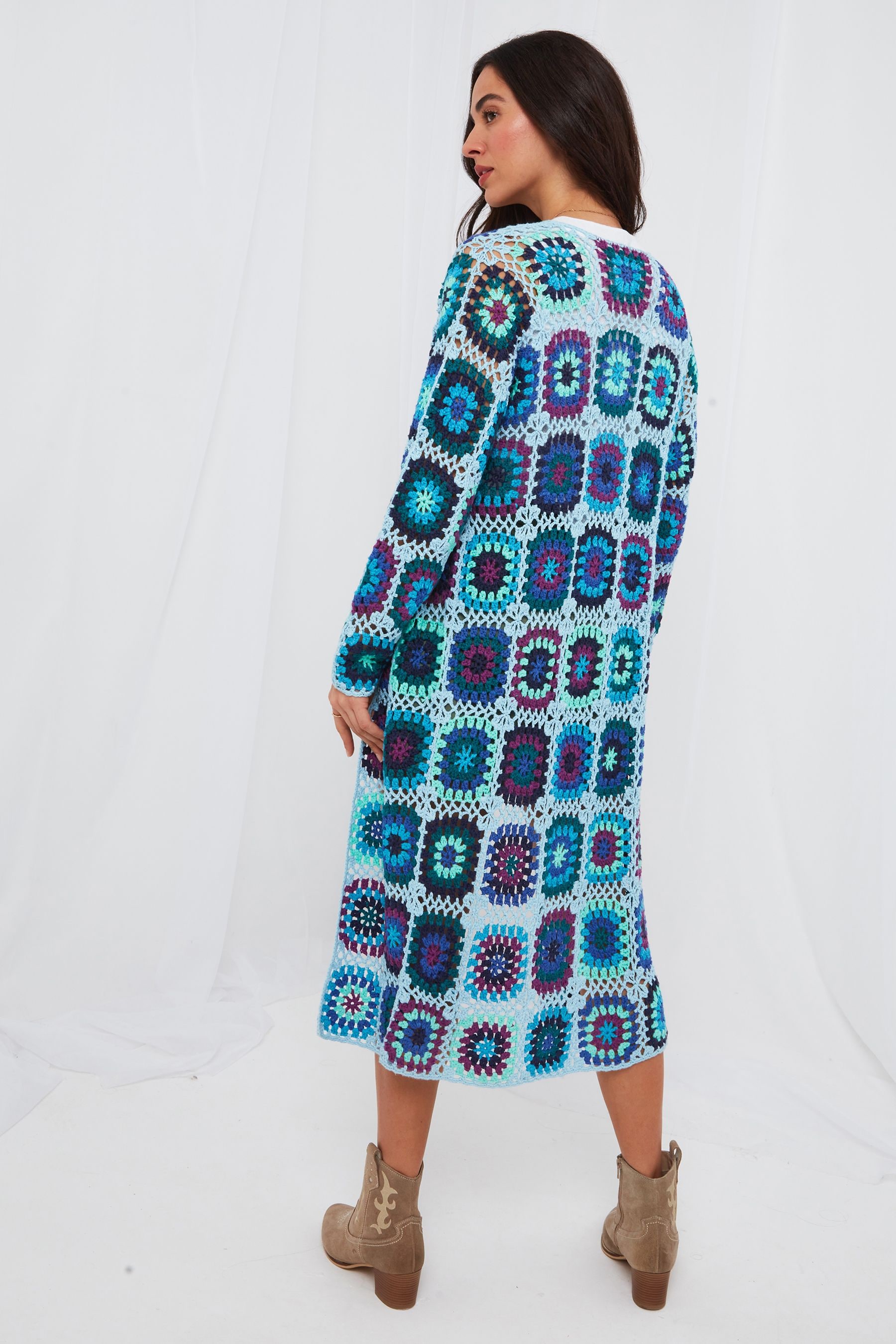 Joe browns crochet cardigan top
