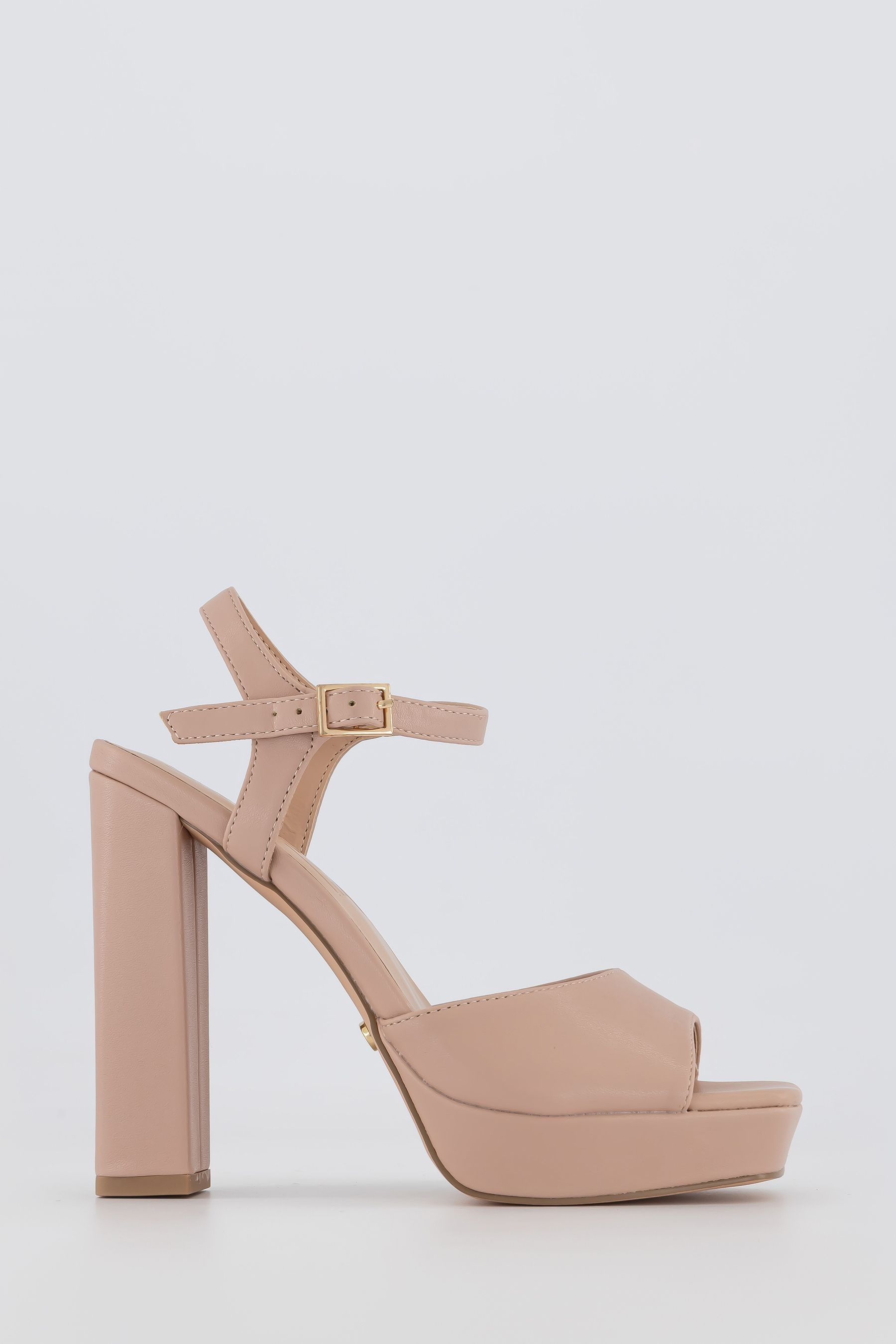 Buy Office Pink Wide FIt Hearty Square Toe Platform Block Heeled Sandals from Next Luxembourg