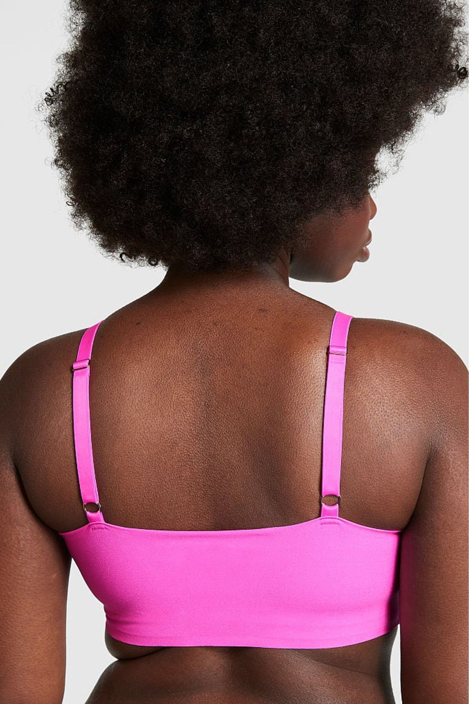 Victoria's Secret PINK Pink Berry Smooth Non Wired Push Up Bralette - Image 2 of 3