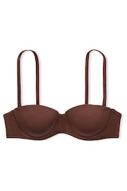 Victoria's Secret PINK Nude Ganache Smooth Multiway Strapless Push Up Bra - Image 3 of 3