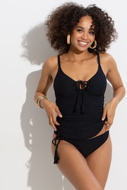 Pour Moi Black Summer Breeze Underwired Tankini - Image 1 of 5