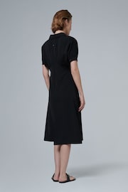 leem Black Batwing Sleeve Maxi Dress - Image 4 of 6