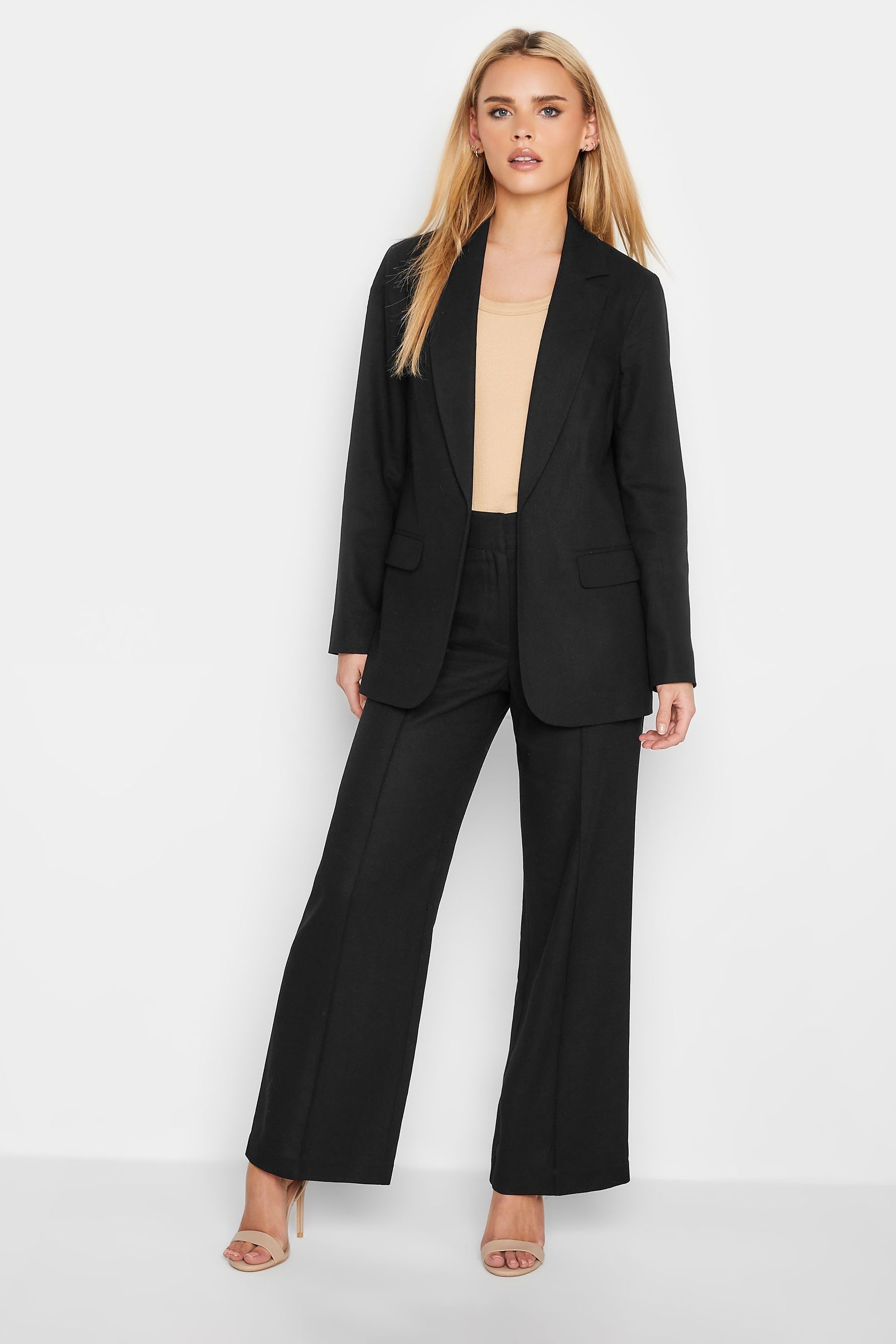 Black linen jacket womens uk on sale