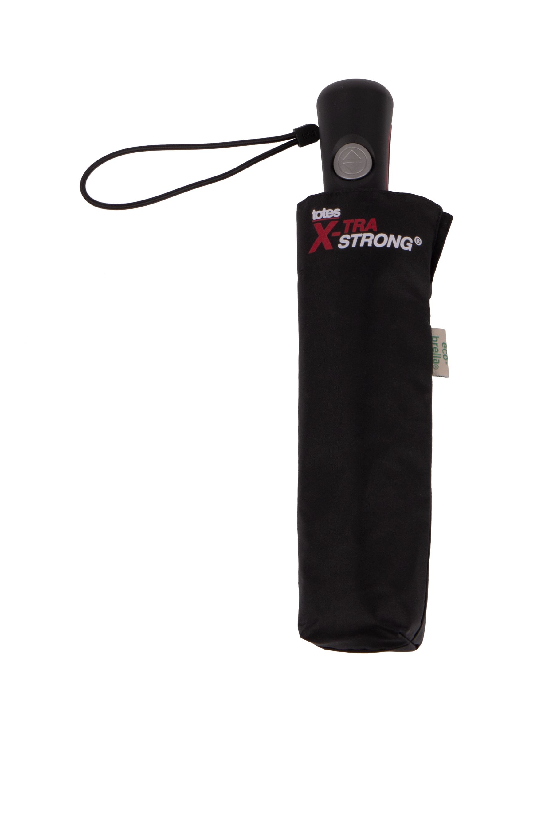 Buy Totes Black ECO BRELLA Xtra Strong Auto Open Close Umbrella from Next Ireland