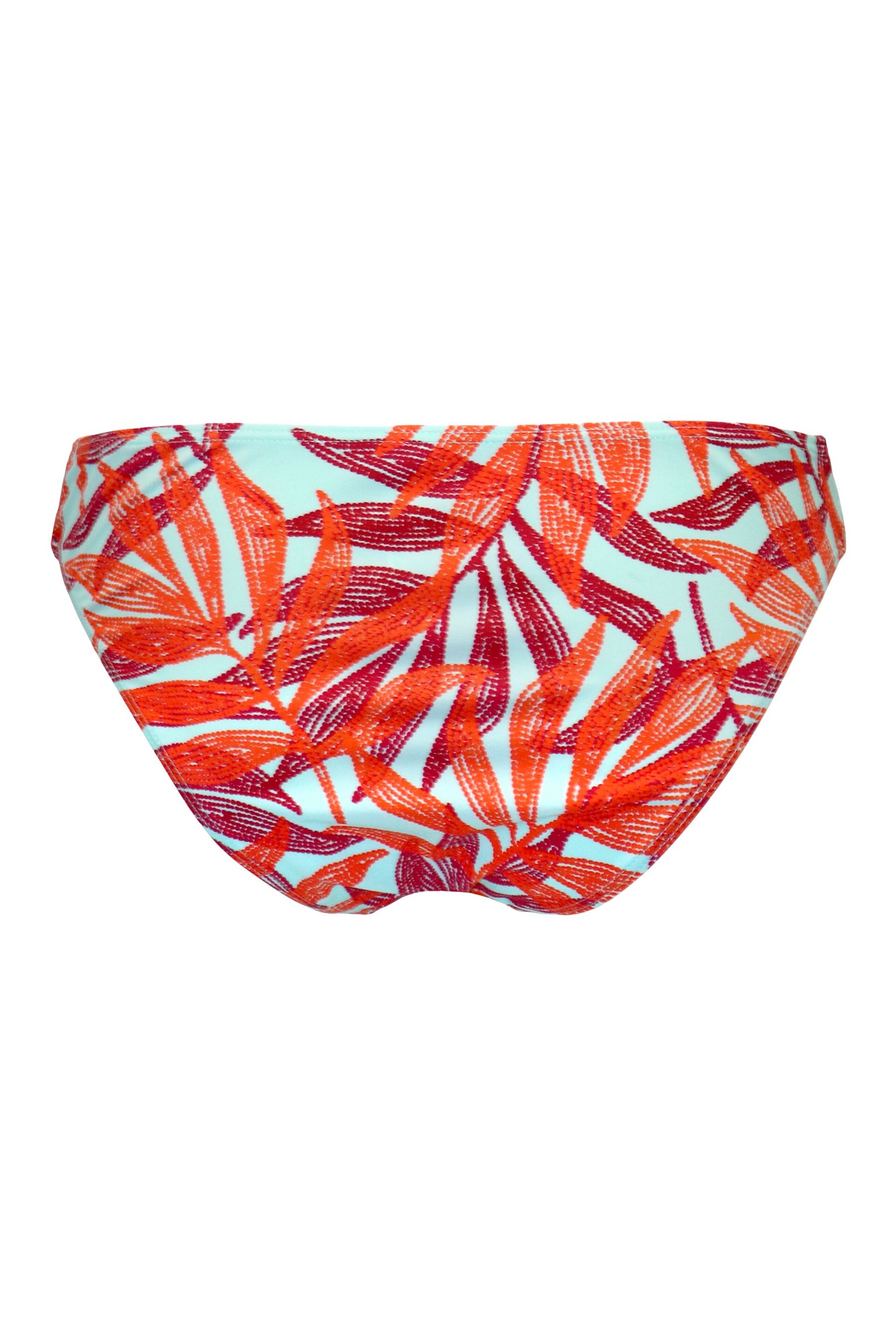 Pour Moi Blue/Red Free Spirit Frill Waist Brief - Image 5 of 5