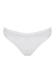 Pour Moi White Free Spirit Frill Waist Brief - Image 4 of 5