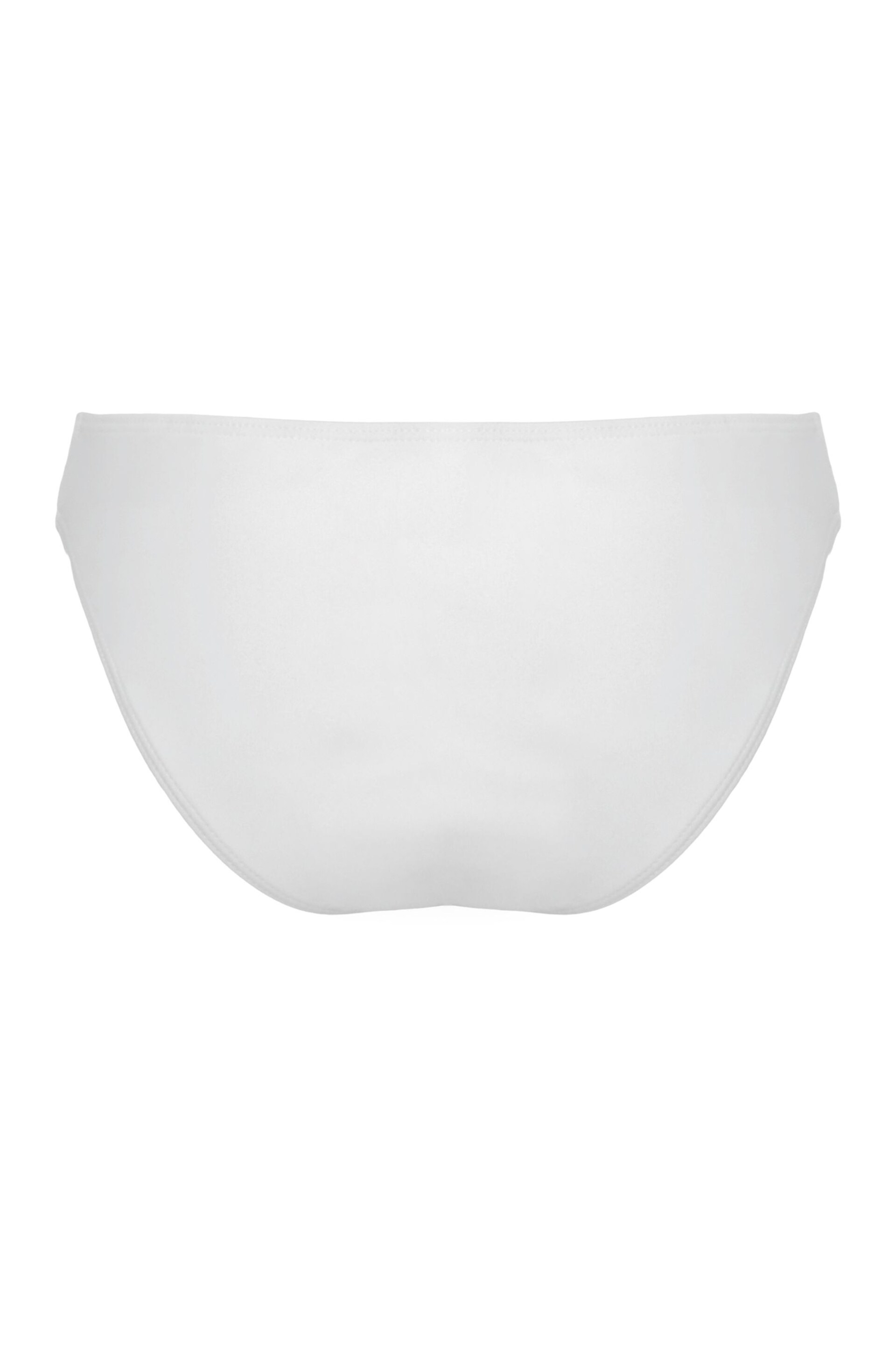 Pour Moi White Free Spirit Frill Waist Brief - Image 5 of 5