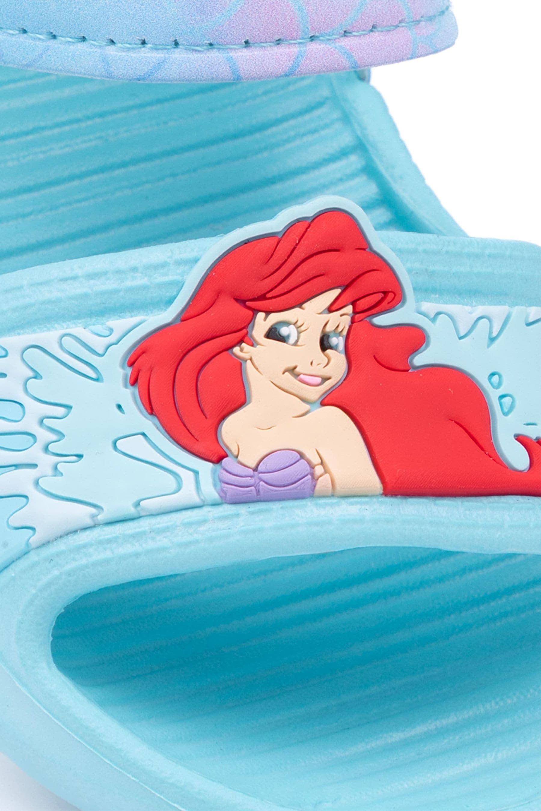 Buy Vanilla Underground Blue Little Mermaid Disney Sandals Girls from Next Luxembourg