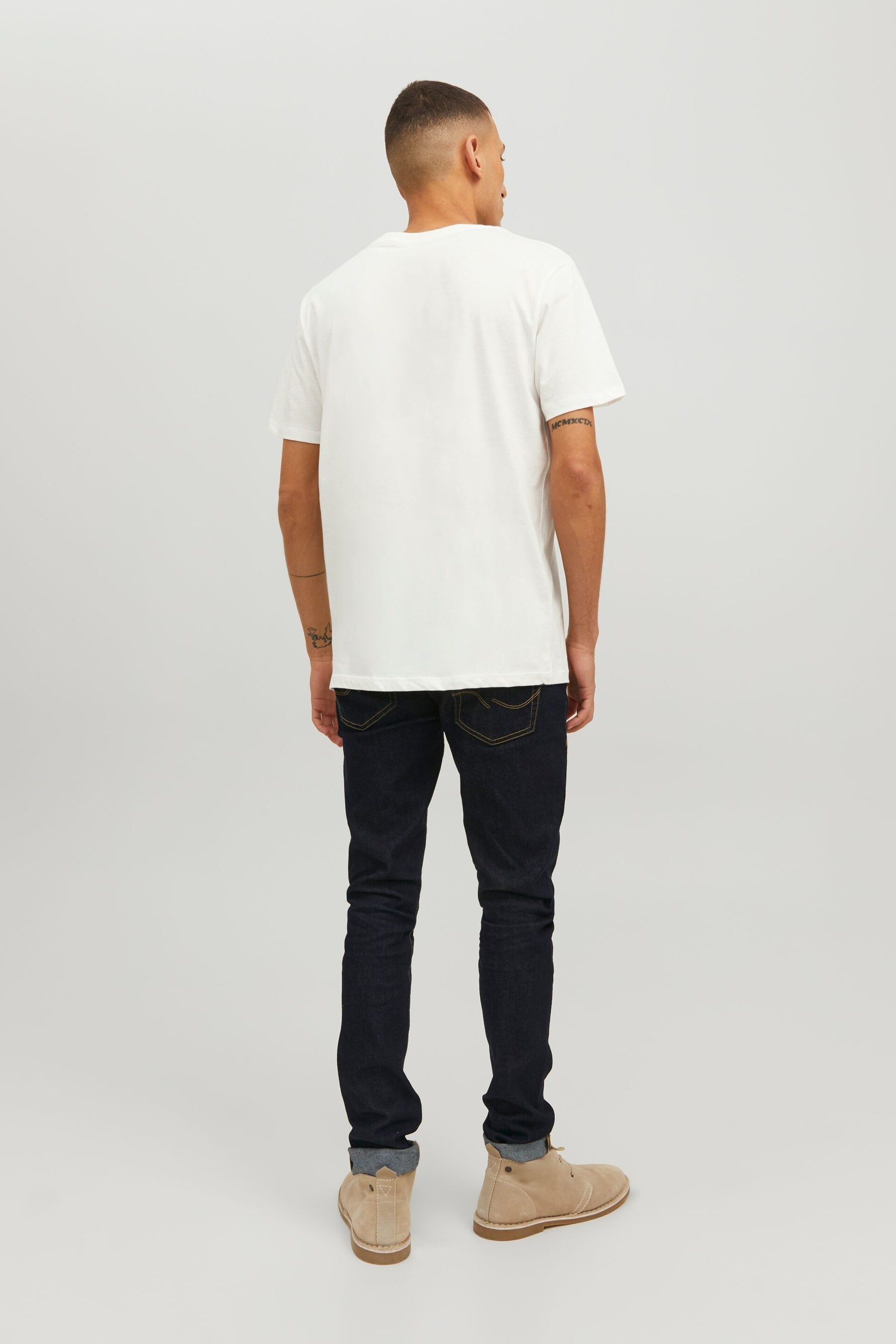 JACK & JONES Cloud Printed Logo TShirt - Image 2 of 5