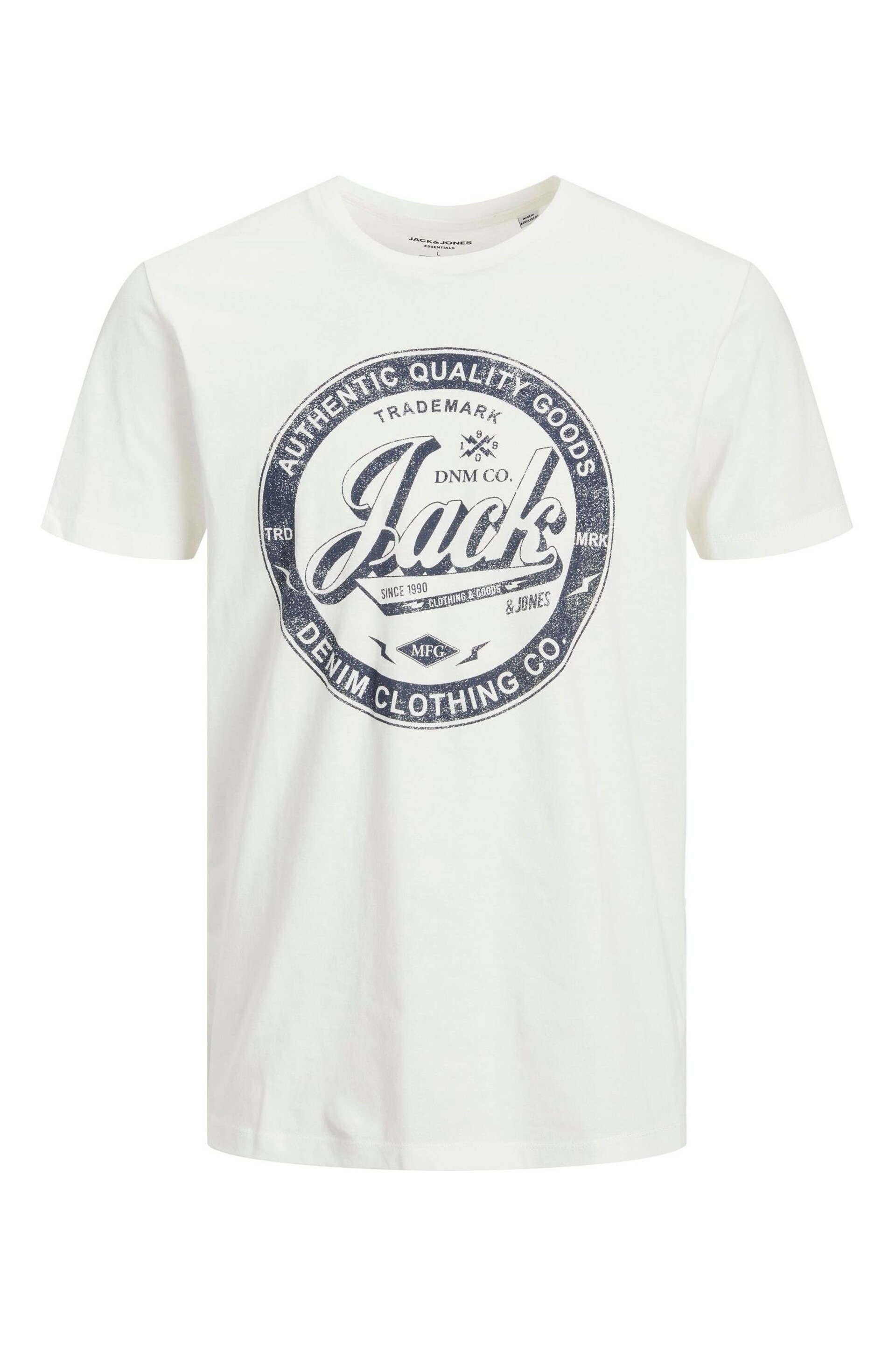 JACK & JONES Cloud Printed Logo TShirt - Image 5 of 5