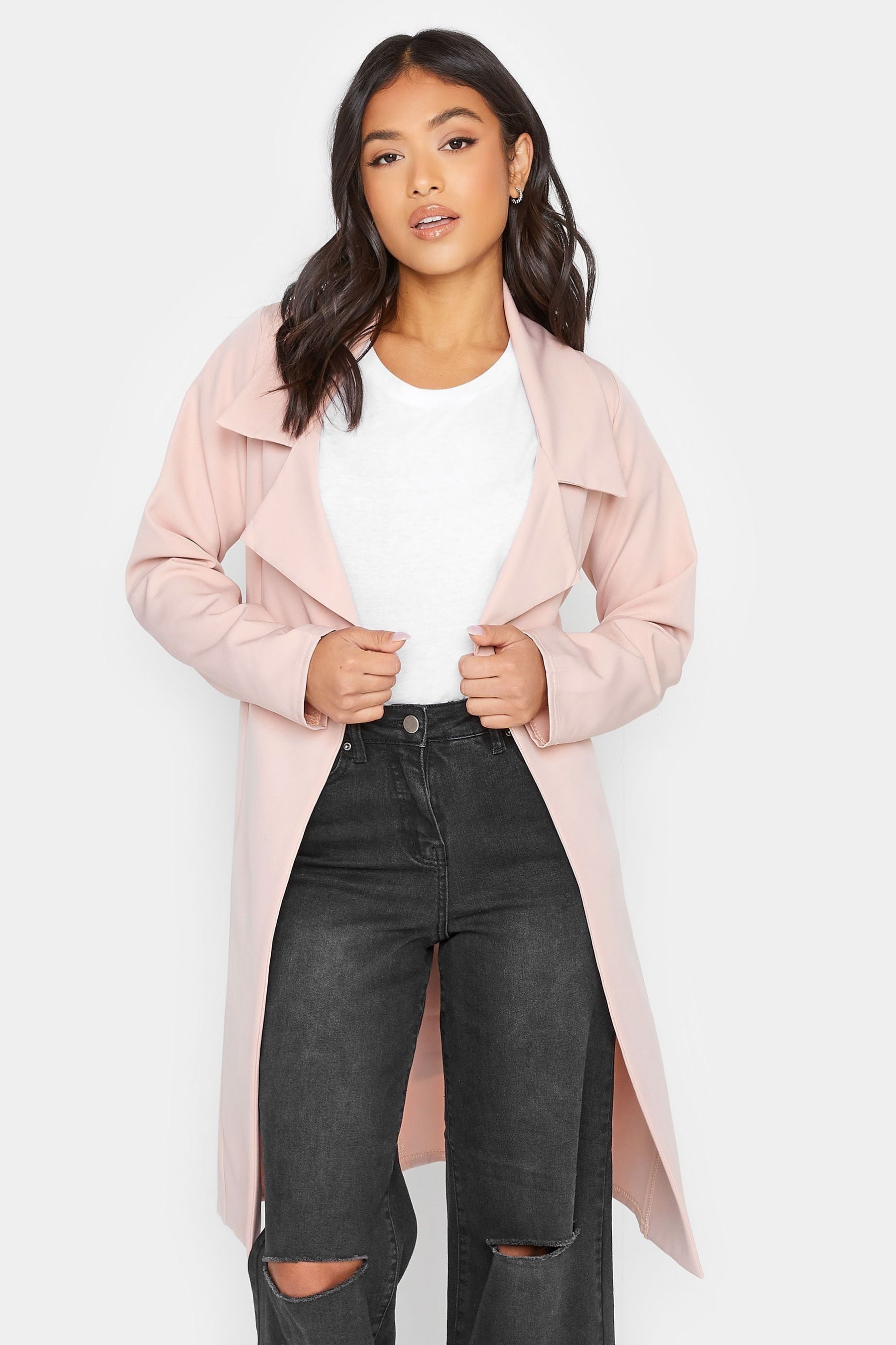 Buy PixieGirl Petite Pink Duster Coat from Next Luxembourg
