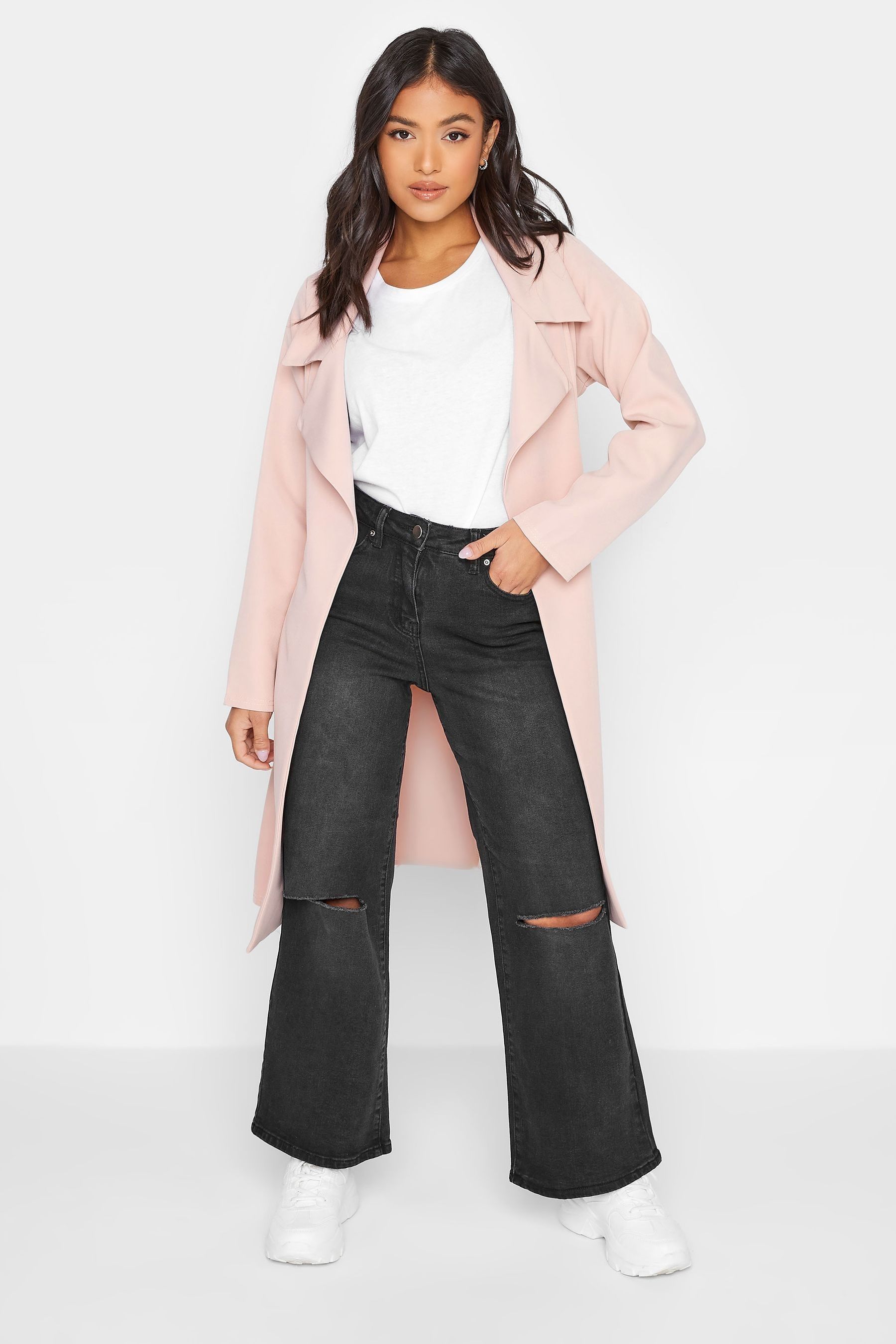 Buy PixieGirl Petite Pink Duster Coat from Next Luxembourg