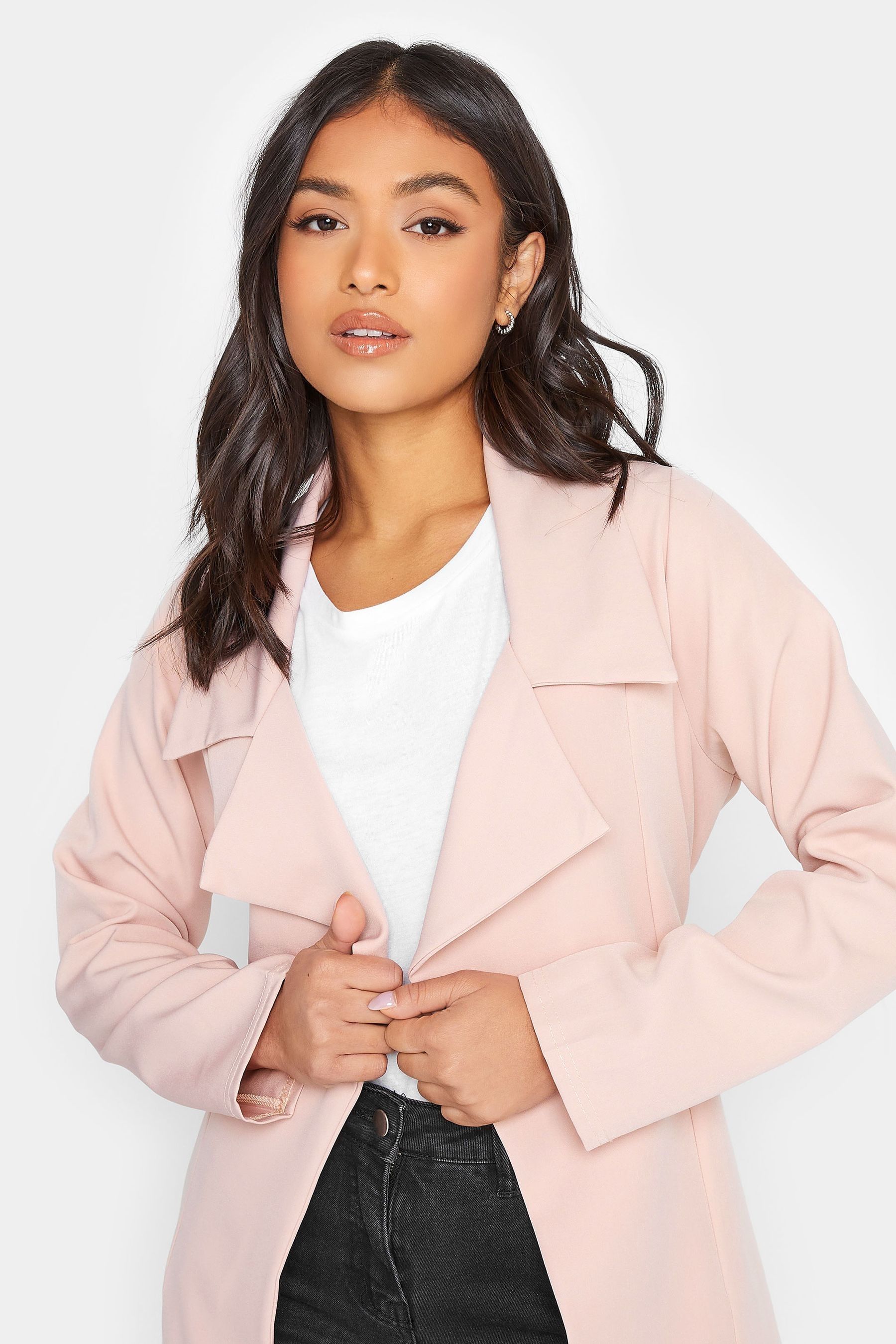 Blush duster coat discount