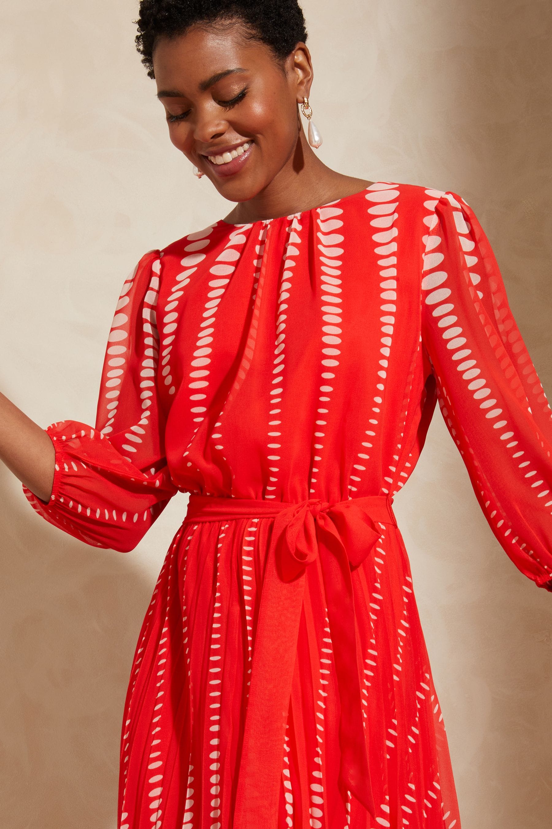 Next red polka dot dress 2025