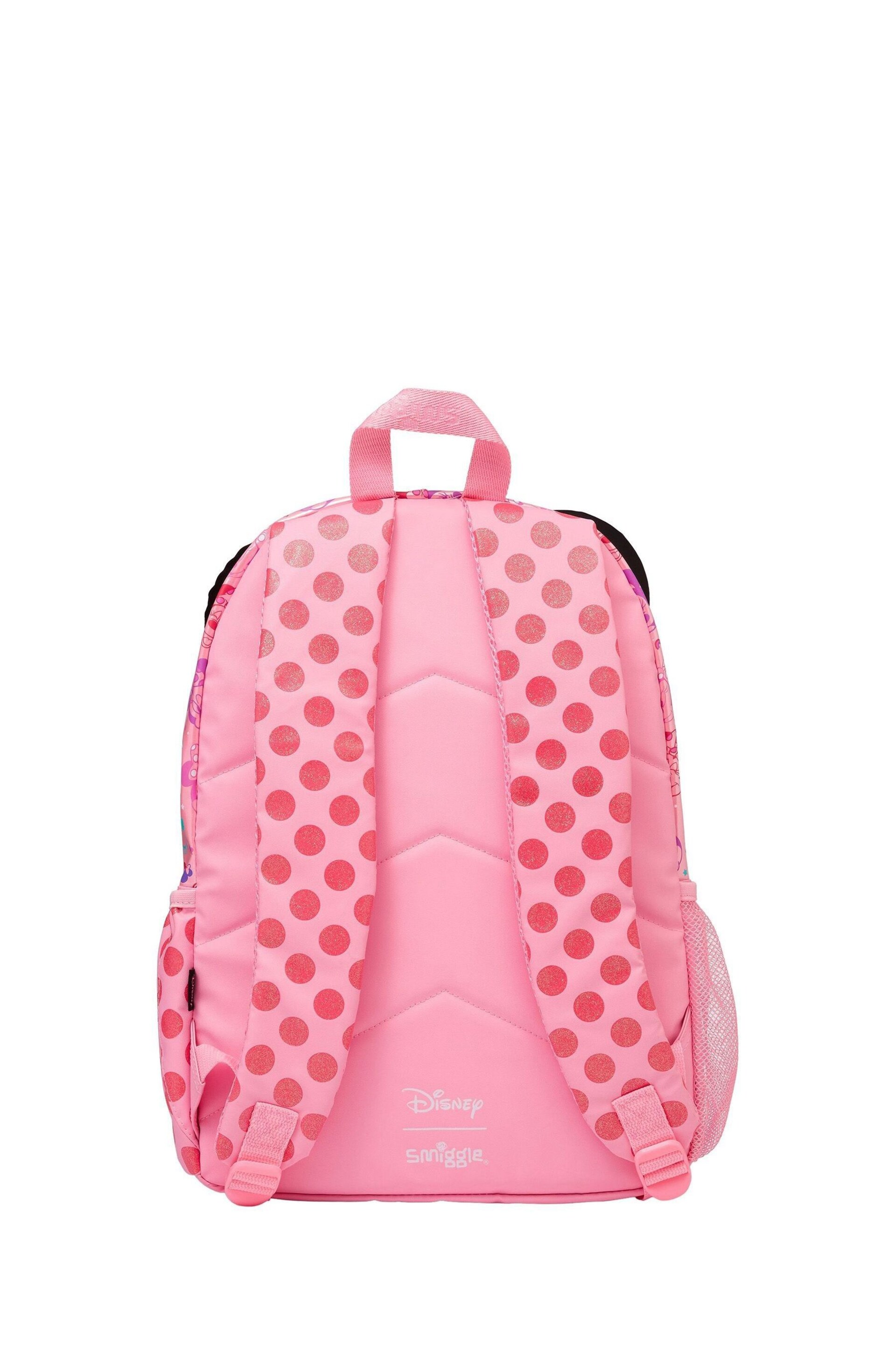 Smiggle Pink Minnie Mouse Disney Classic Backpack - Image 2 of 3