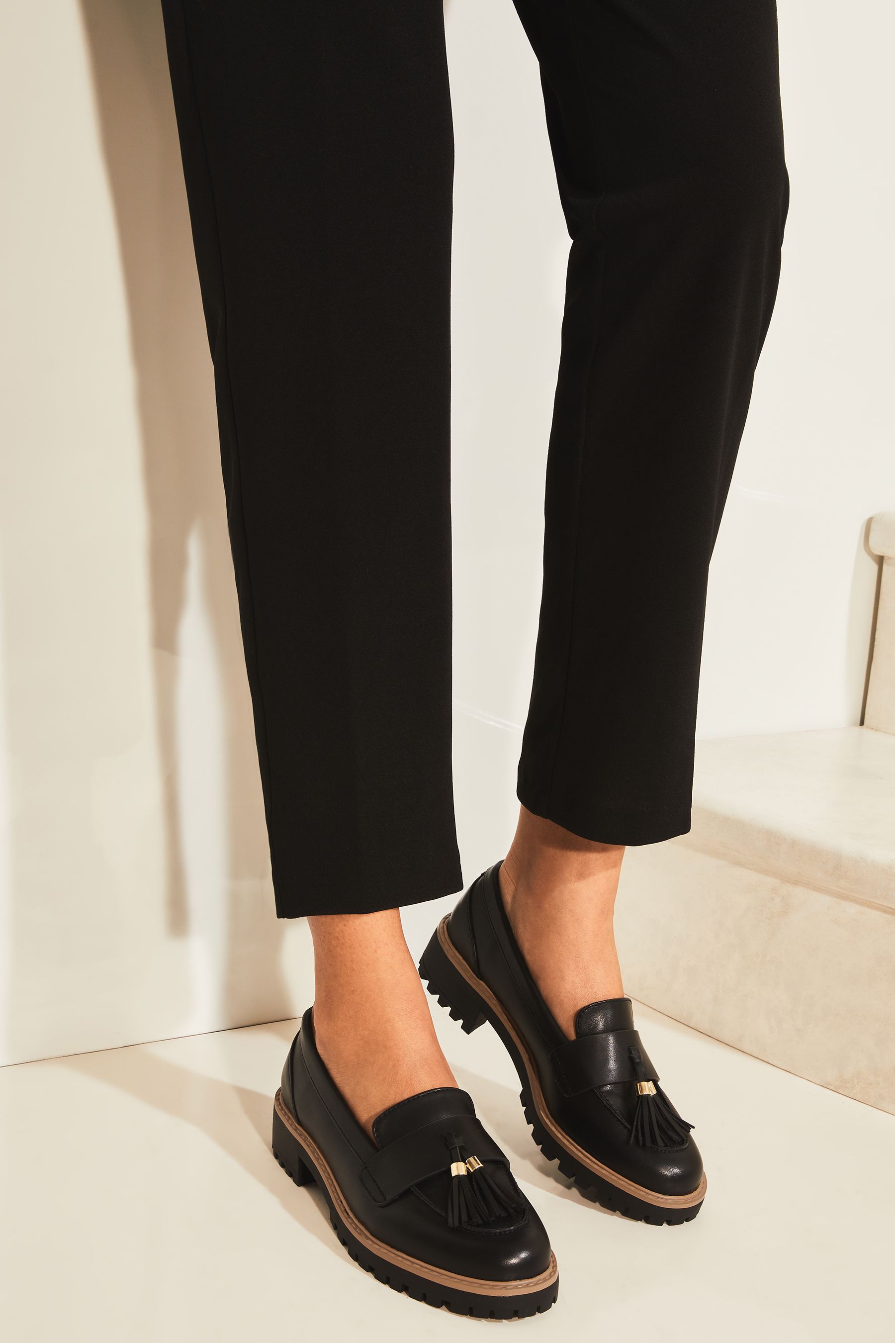 Lipsy tassel loafers online