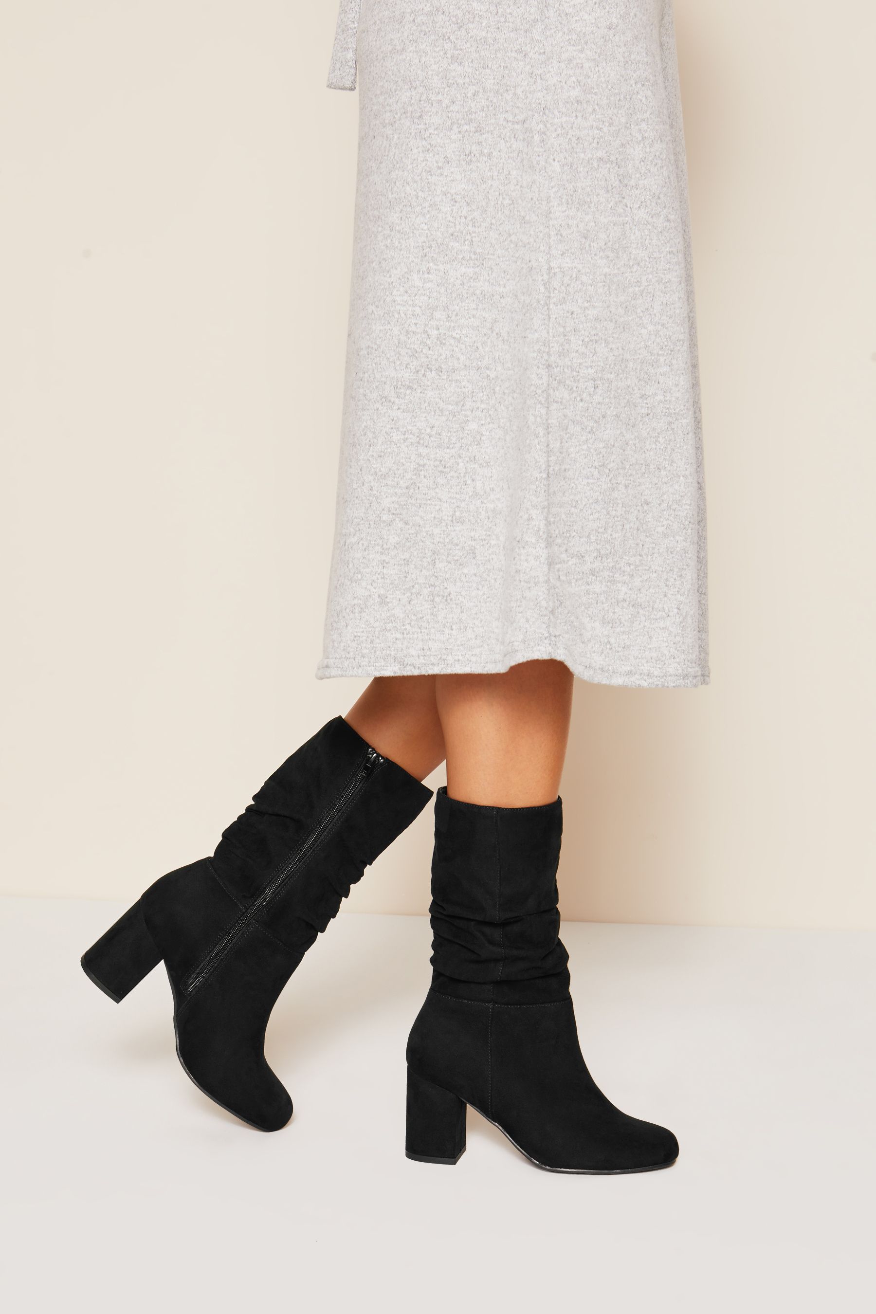 Block heel boot sales