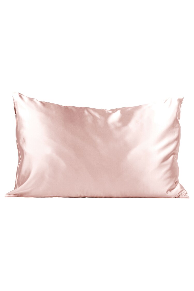 Kitsch Blush Satin Pillowcase - Image 1 of 5