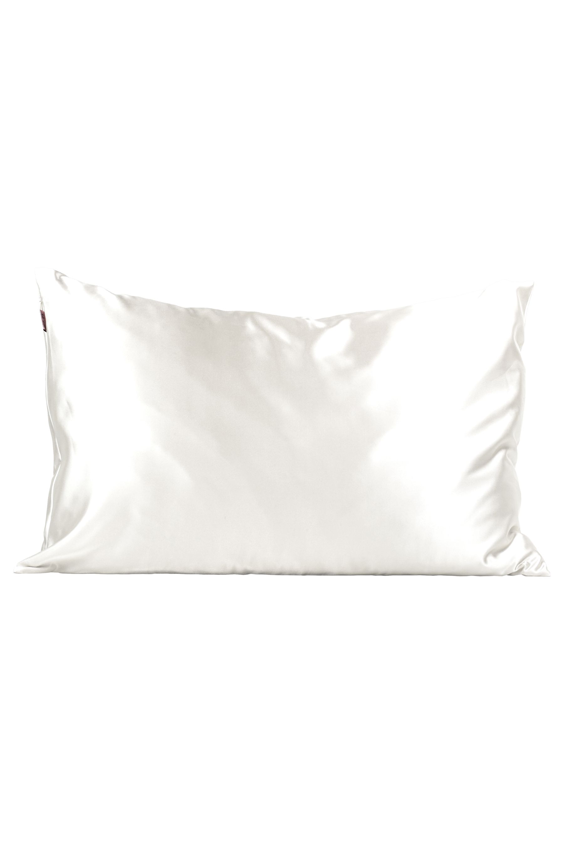 Buy Kitsch Ivory Satin Pillowcase from the Next UK online shop