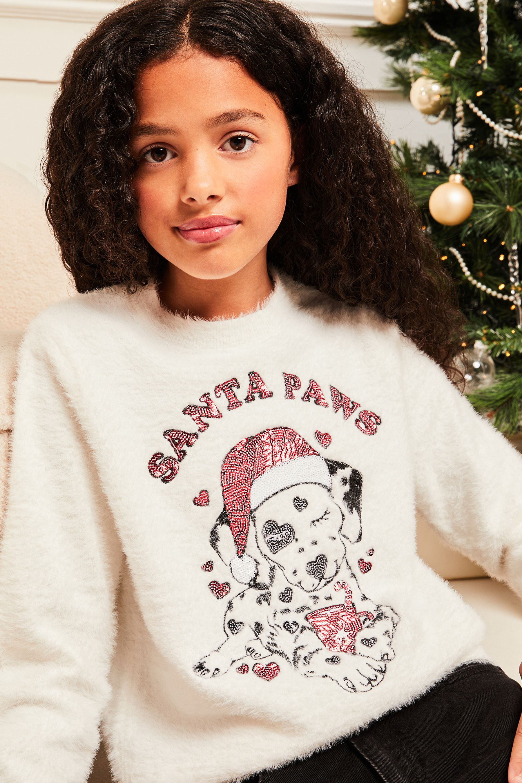Cream christmas jumper shop