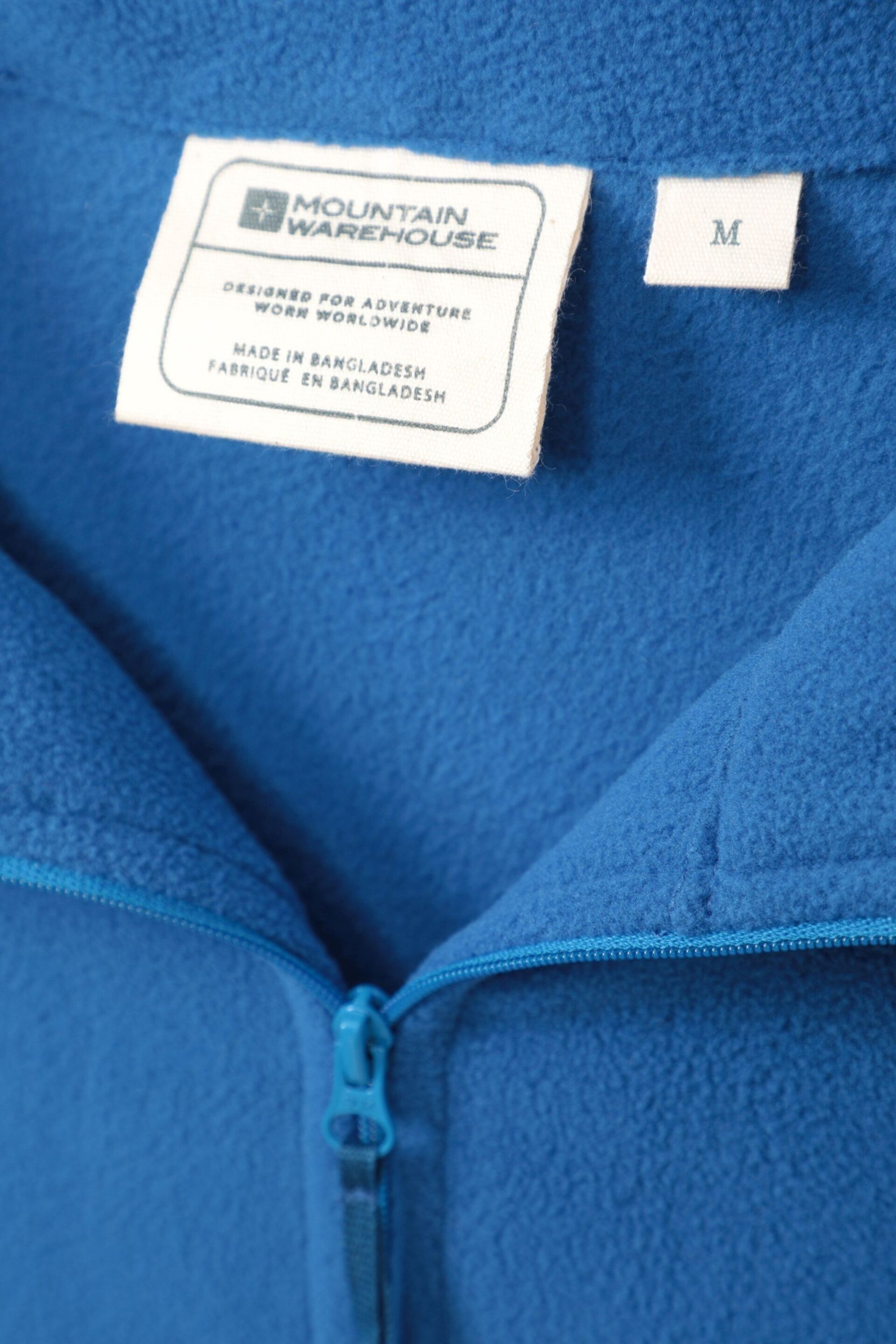 Mountain Warehouse Blue Camber Half-Zip Fleece - Mens - Image 5 of 5