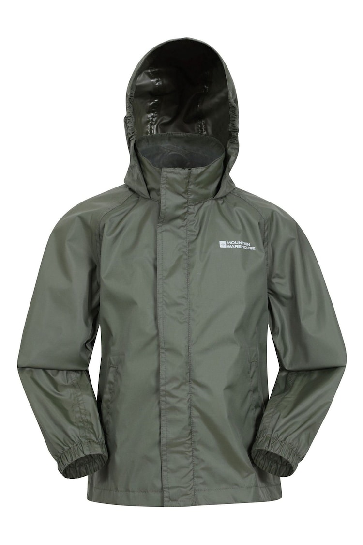 Mountain Warehouse Green Pakka Waterproof Jacket - Kids - Image 1 of 5