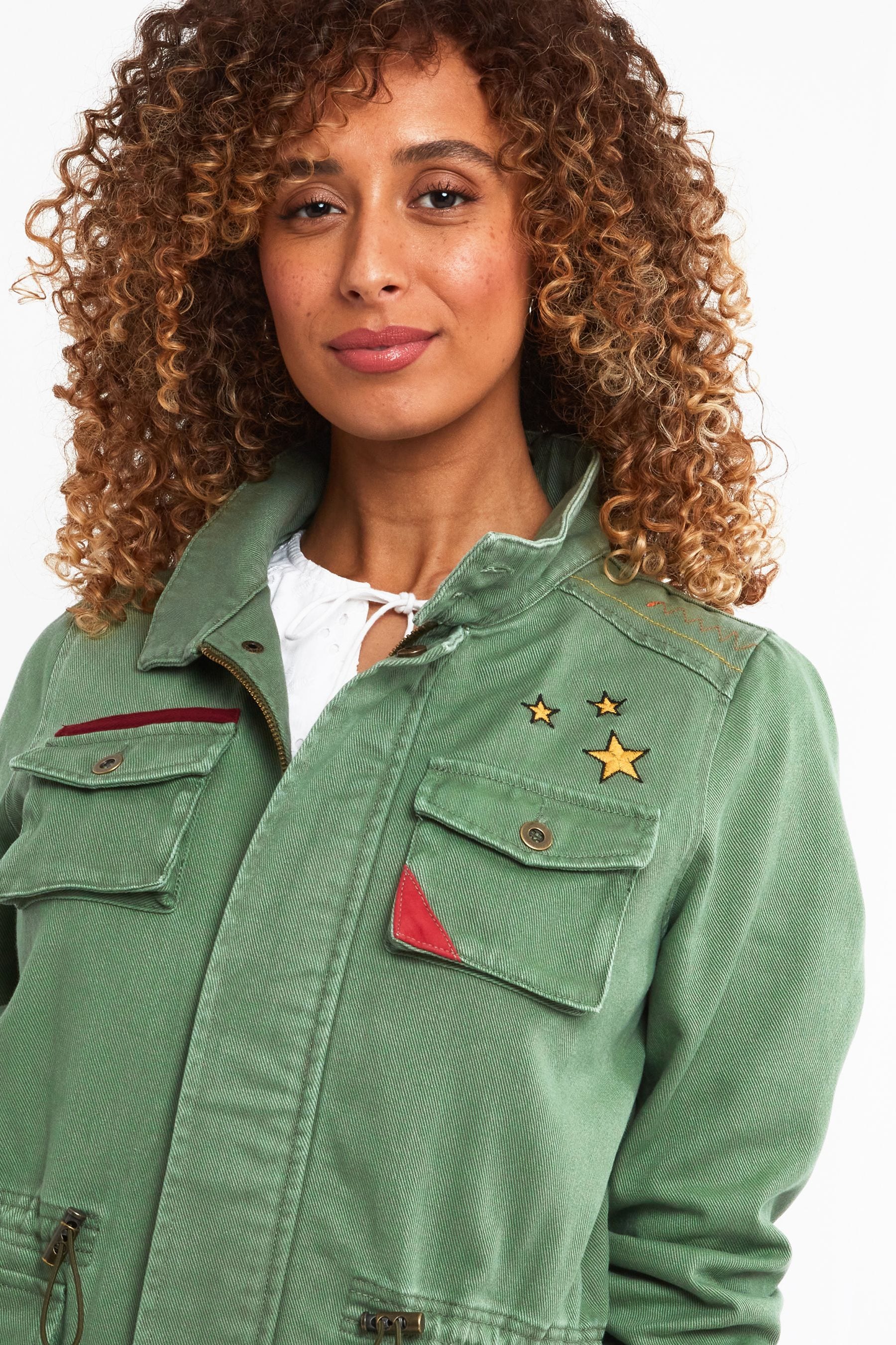 Embroidered jackets ireland top