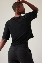 Athleta Black Breezy Serene T-Shirt - Image 2 of 6