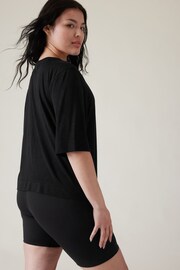 Athleta Black Breezy Serene T-Shirt - Image 5 of 6