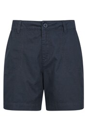 Mountain Warehouse Blue Bayside 100% Organic Cotton Womens Shorts - Image 1 of 6