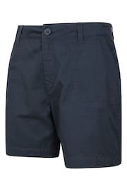 Mountain Warehouse Blue Bayside 100% Organic Cotton Womens Shorts - Image 4 of 6