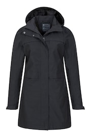 Mountain Warehouse Black Cloud Burst Textured Waterproof Jacket - Womens - Image 5 of 6