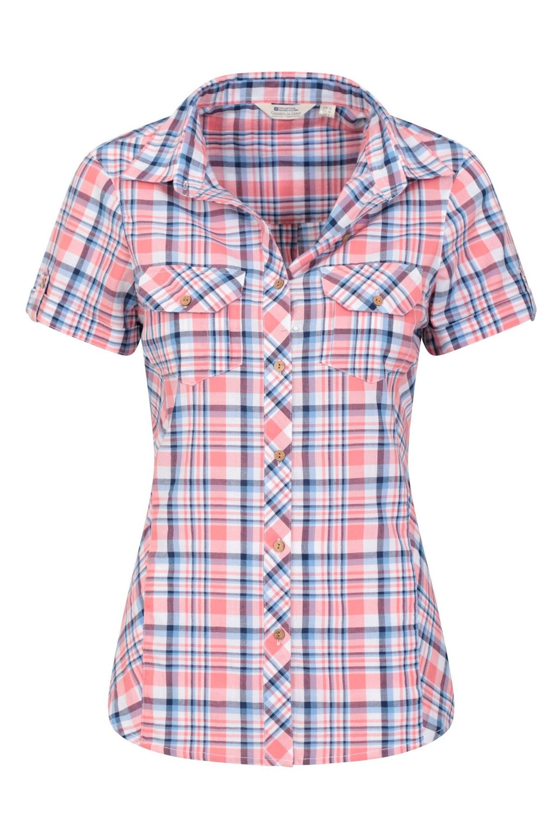 Mountain Warehouse Pink Holiday Cotton Shirt - Womens - Image 5 of 6