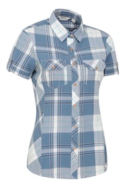 Mountain Warehouse Blue Holiday Cotton Shirt - Womens - Image 2 of 6