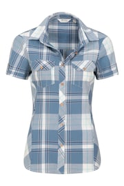 Mountain Warehouse Blue Holiday Cotton Shirt - Womens - Image 5 of 6