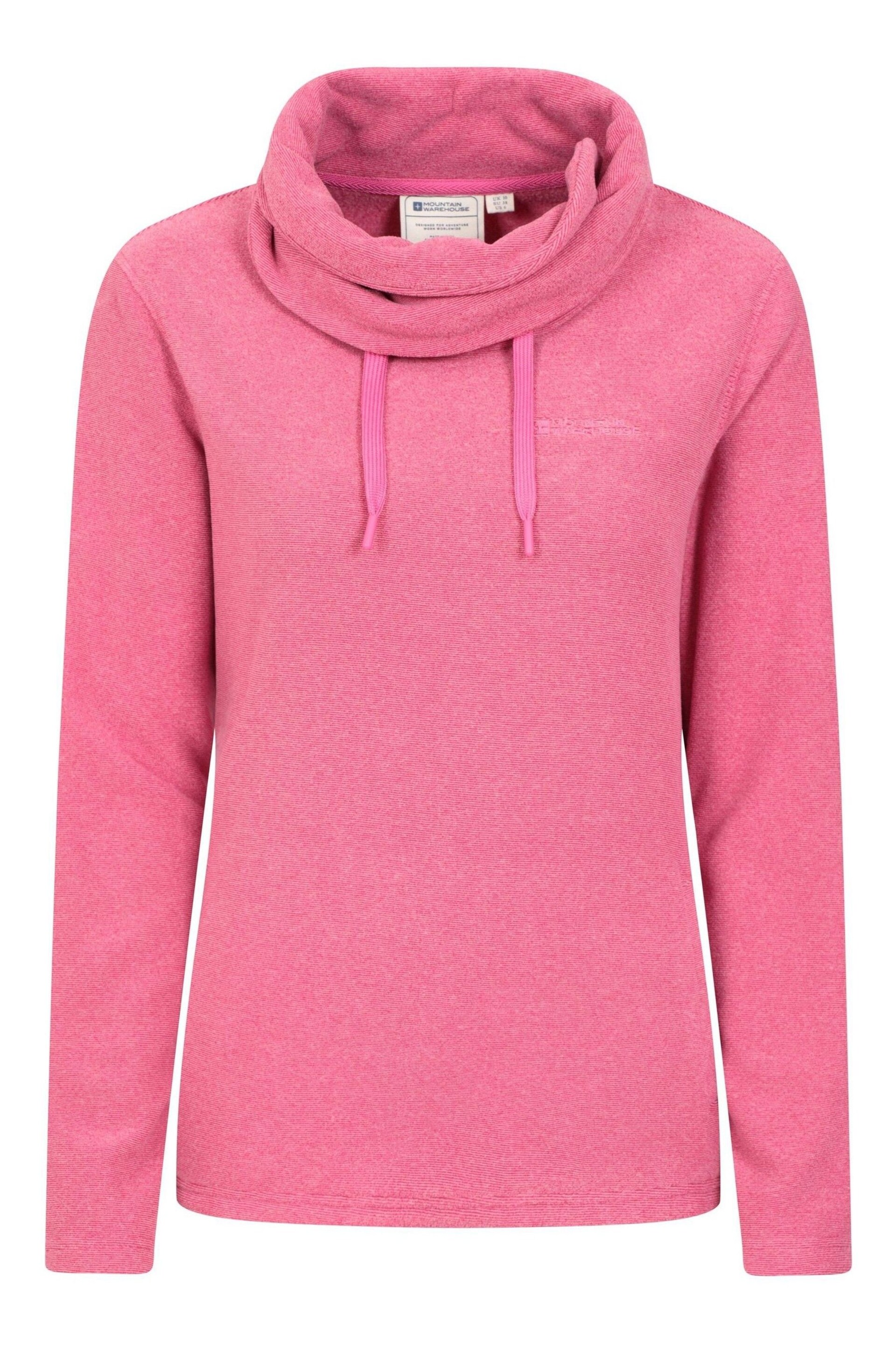 Mountain Warehouse Pink Hebridean Cowl Neck Fleece - Womens - Image 1 of 5