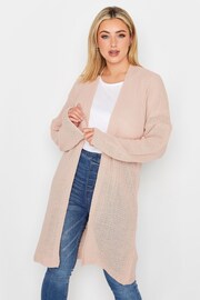 Yours Curve Pink Pointelle Cardigan - Image 1 of 4