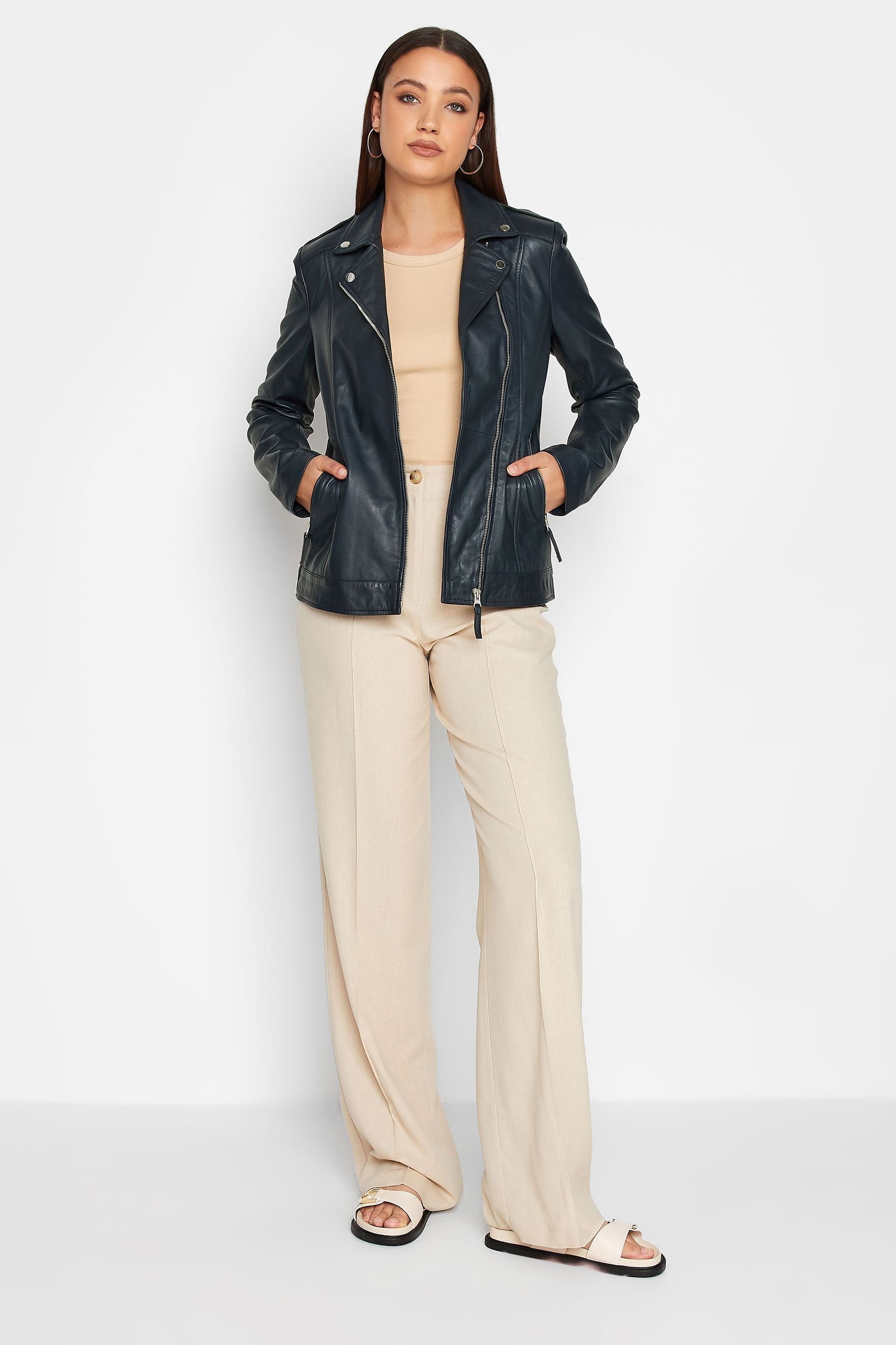Tall womens biker jacket on sale