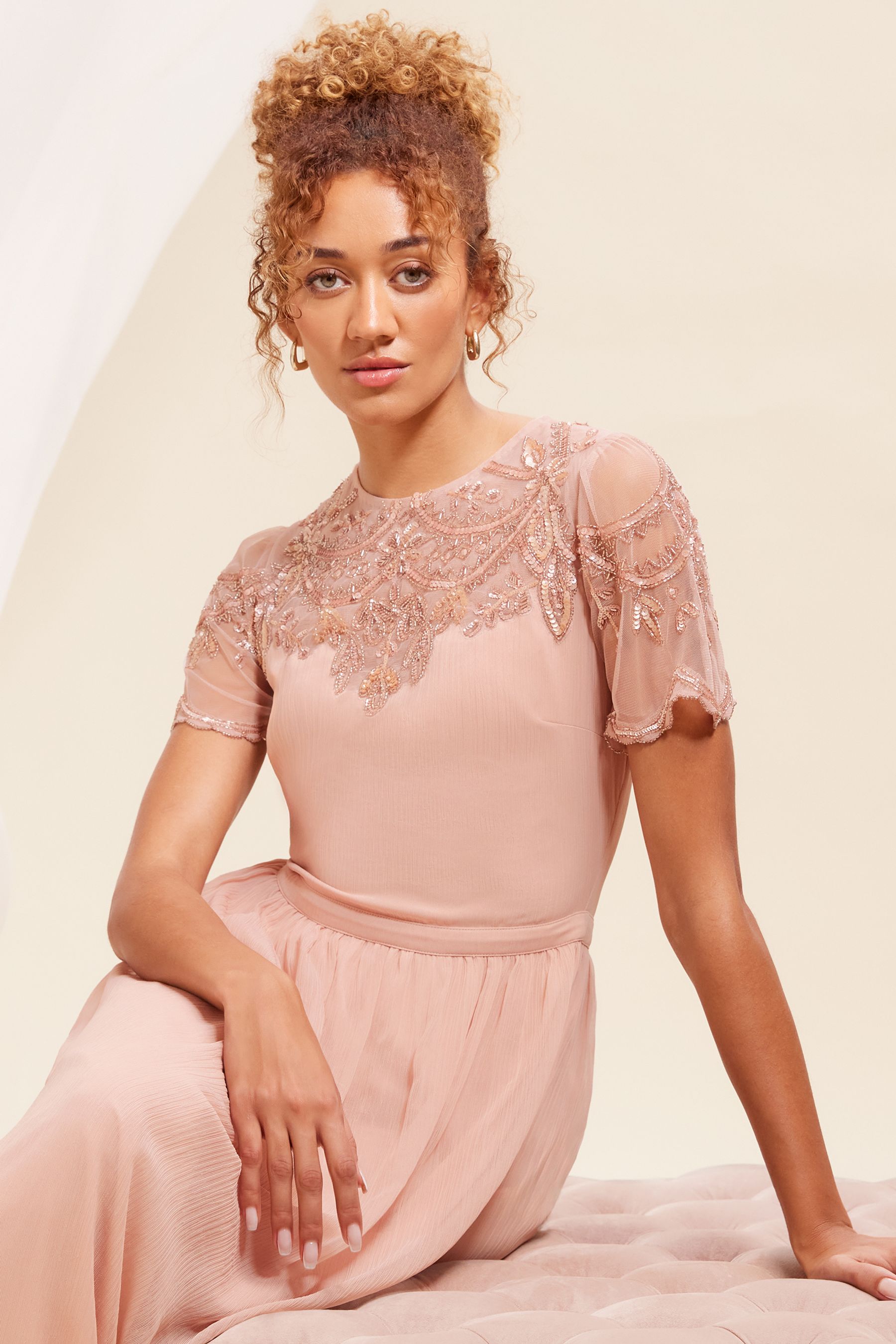 Next pink lace dress 2025